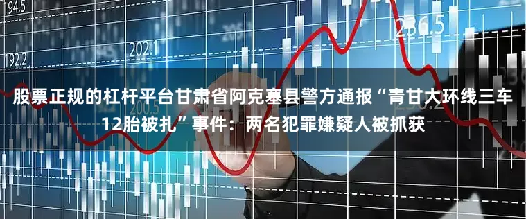 股票正规的杠杆平台甘肃省阿克塞县警方通报“青甘大环线三车12胎被扎”事件：两名犯罪嫌疑人被抓获